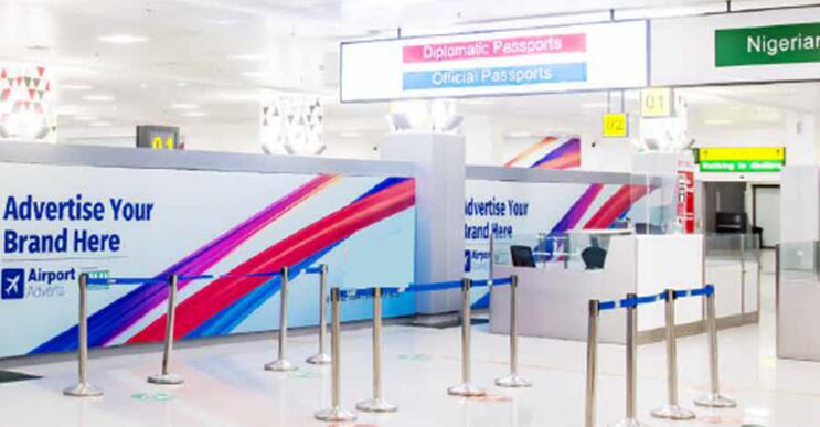 尼日利亞機(jī)場廣告